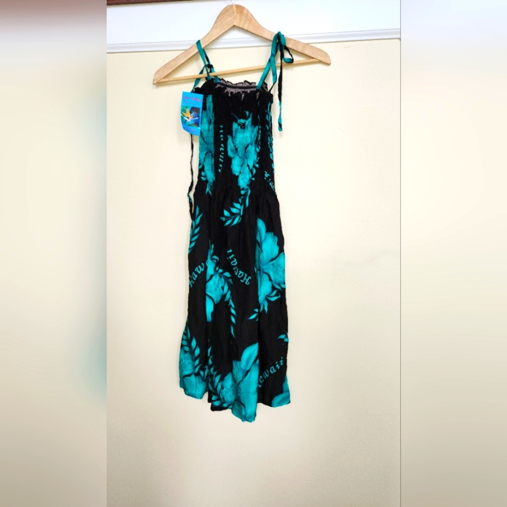 Hawaii unity training Hawaiin smock dress nwt new one size fits Halloween